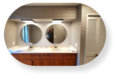 Wallpaper installation Pebble Beach California