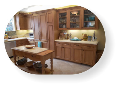 Cabinet refinishing in Monterey