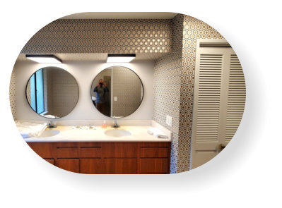 Wallpaper installation Pebble Beach California